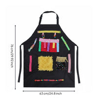 Fidget Apron Textural Sensory Play Apron Soft Material Care Item