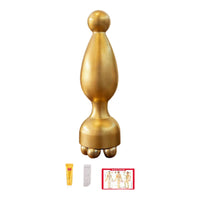 Brass Massage Tool Lightweight Facial Massager Polished for Acupressure