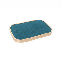Jewelry Display Tray Rounded Corners Rectangular Jewelry Tray Aluminum Alloy