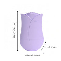 Facial Ice Mold Seamless Rose Ice Mold Rounded Base