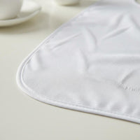 Elderly Feeding Bib Adjustable Neck Closure Washable Adult Bib for Nursing Homes