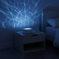 Water Wave Light Display Speaker Wireless Audio Device for Bedroom, Party, Women