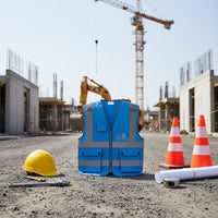 Reflective Safety Vest Long-Lasting High Visibility Clothing Lightweight