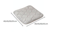 Non-Slip Square Chair Cushion Thickened Square Chair Cushion with Ties Wear-Resistant for Office, Kitchen