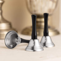 12 Pieces Metal Bell with Handle Compact Handheld Bell Loud for Table Service