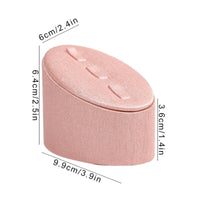 Glitter Textile Jewelry Stand Glittery Jewelry Display Stand Stable Base