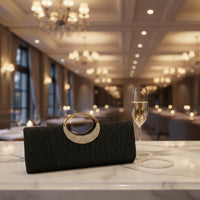 Rhinestone Clutch Light Luxury Glitter Evening Clutch Dressy for Wedding, Women