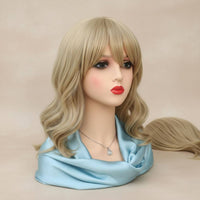 Mannequin Head with Makeup PVC Material Female Mannequin Bust and Shoulders Design for Cosplay Sellers, Hair Salon Owners, Beauty Salon