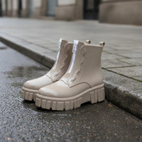 Platform Rain Boots Non-Slip Sole Waterproof Jelly Boots Fashionable