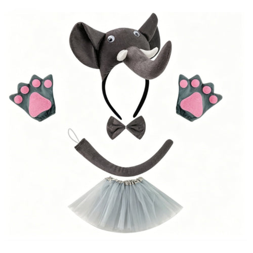 Elephant Headband 3D Design Dress-up Accessory Easy to Wear for Children