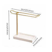 Jewelry Display Stand Multi-Functional Desktop Jewelry Rack Anti-Tangle