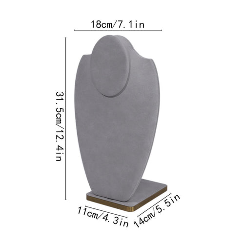 Necklace Display Bust Light Luxury Design Jewelry Mannequin Stand