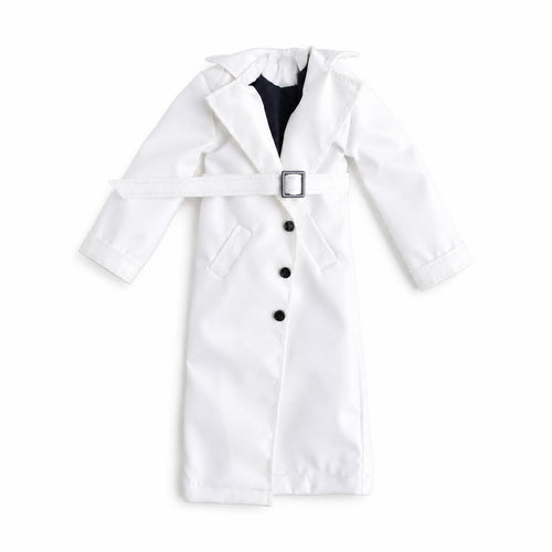Doll Trench Coat Easy to Wear 1/12 Trench Coat
