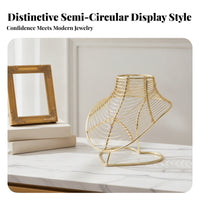 Necklace Holder Stand Sturdy Construction Neck Bust Display Stand