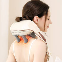 Neck Massager Padded Wearable Neck Massager Rechargeable