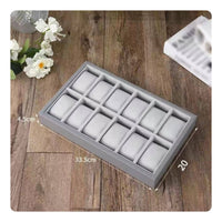 Watch Display Tray Scratchwithout Cost Watch Showcase Tray Padded Slots
