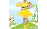 Kids Bee Costume Versatile Use Honey Bee Performance Costume Honeybee Dress-up Ensemble Breathable Honeybee Costume Ensemble