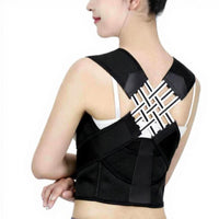 Mesh Posture Corrector, Breathable Spine Support, Lightweight Elastic Back Brace for Office and Students