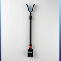 Aluminum Fishing Rod Holder Sturdy Duty Telescopic Rod Rest Clamp-on Pole Holder Adjustable Rustproof for Big Game Fishermen