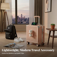 Hardside hand luggage Lightweight Luggage Organized Interior for Vacationers