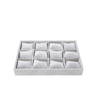 Watch Tray with Pillows Rectangular Bangle Display Holder Preservation Organizer for Collectors
