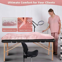 Foldable Massage Table Cushion Portable Contoured Body Support Cushion for Spa