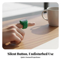 Portable Digital Band Counter Manual Reset Digital Finger Counter Power Saving for Knitters, Muslims, Knitting, Prayer