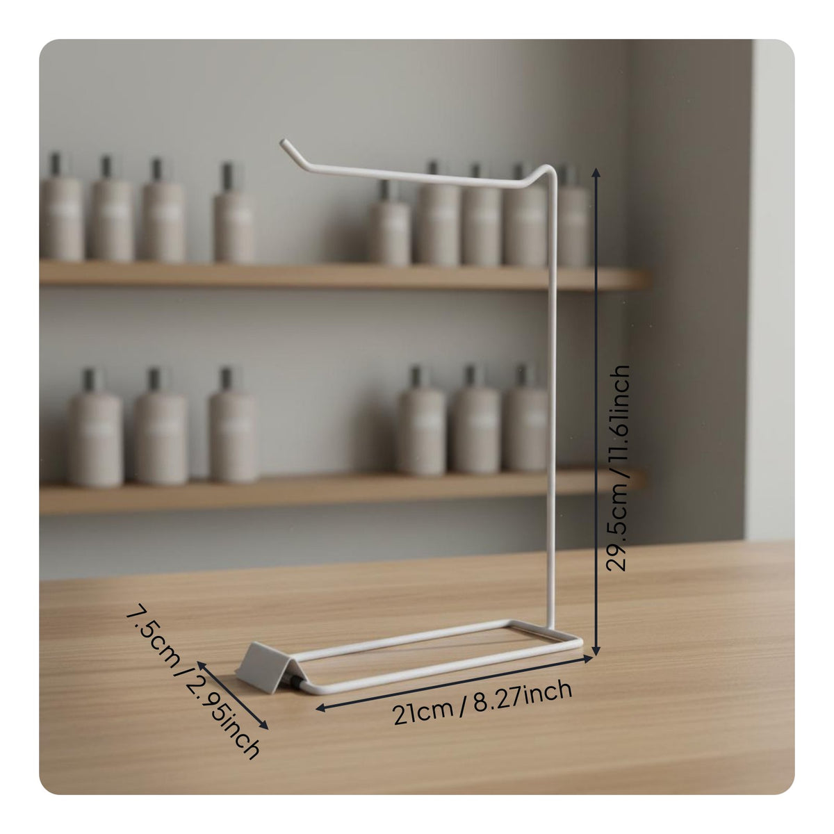 Acrylic Nail Polish Display Loop Aesthetically Pleasing Salon Equipment