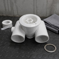 T-Shaped Pool Nozzle Replacement Part Spa Jet Nozzle Easy Installation