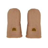 2 Pieces Winter Baby Carriage Handle Cover Windproof Baby Carriage Handlebar Mittens Pushchair Handlebar Mittens Easy to Install