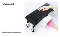 Soft and Comfortable Manicure Hand Rest Pillow Ergonomic Design Nail Tech Hand Cushion Easy to Clean for Manicurists, DIY Enthusiasts, Home