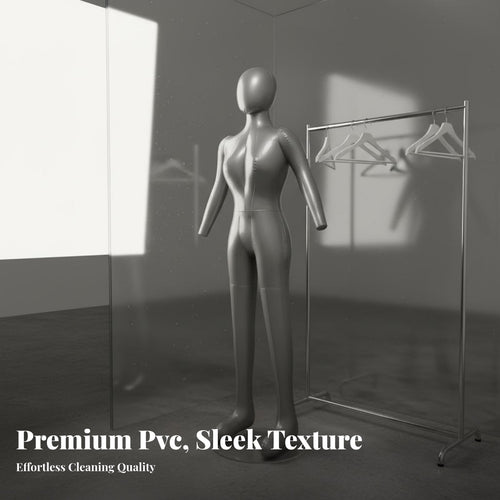 Easy to Inflate Inflatable Female Mannequin Portable Inflatable Mannequin Lightweight for Photographers, Online Sellers, Photography