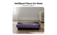 Muscle Toning Vibration Plate Exercise Machine Anti-Slip Surface Whole Body Vibration Machine Compact Design Vibrating Fitness Platform Digital Display for Women, Adults, Seniors, Home Gym, Living Room, Recovery, Office