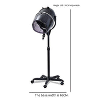 Salon Hood Dryer Adjustable Height Hooded Hair Dryer Gentle Drying