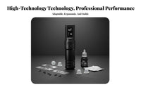 Premium Quality Adjustable Stroke Pen Ergonomic Design Tattooing Device Digital Display skin art Equipment for Beginners, Home Use