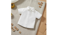 White Doll Blouse Easy to Match Toy Clothing Washable