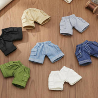 Doll Pants Cute Design Miniature Doll Design Miniature Cargo Trousers for Setups