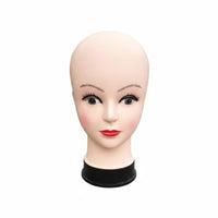 Hairpiece Display Head Lightweight Female Mannequin Head Sturdy for Salon