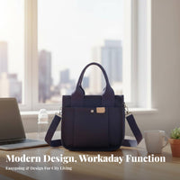 Multi-Pocket Utility Bag Multiple Carrying choices Shoulder Purse for Work, Moms