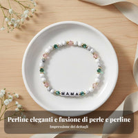 2 Pieces Mama Mini Bracelet Set New Mom Gift Mama and Mini Bracelet Set