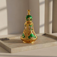 Middle Eastern Perfume Bottle Exquisite Craftsmanship for Dressing Table, Women