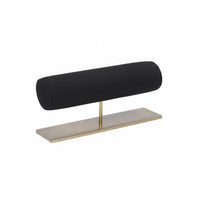 Horizontal-Bar Jewelry Stand Sturdy Metal Base Horizontal-Bar Bracelet Stand Space Saving Watch Display Holder for Retailers, Countertop, Dresser