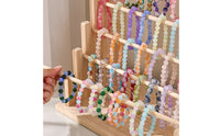 Wooden Bracelet Stand Solid Wood Necklace Hanging Rack Easy to Install