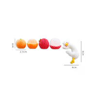 Cute Car Figurine Easy Installation Dashboard Duck Decoration for Middle Console