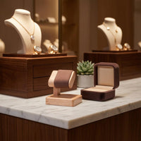Wooden Watch Stand Upright Support Wooden Watch Display Stand Compact