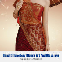 Dai Ethnic Women's Red Traditional Dress, Thai Style, Water Festival, Spa Reception, Studio Outfit