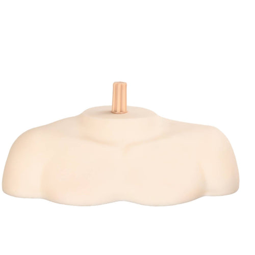 Display Shoulder Support Form Hair Mannequin Shoulder Support PVC Material