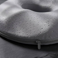 Donut Seat Pad Breathable Cover Viscoelastic Foam Circular Pad Donut Pillow Ergonomic Design Chair Pad Portable for Car, Travel