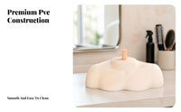 Display Shoulder Support Form Hair Mannequin Shoulder Support PVC Material