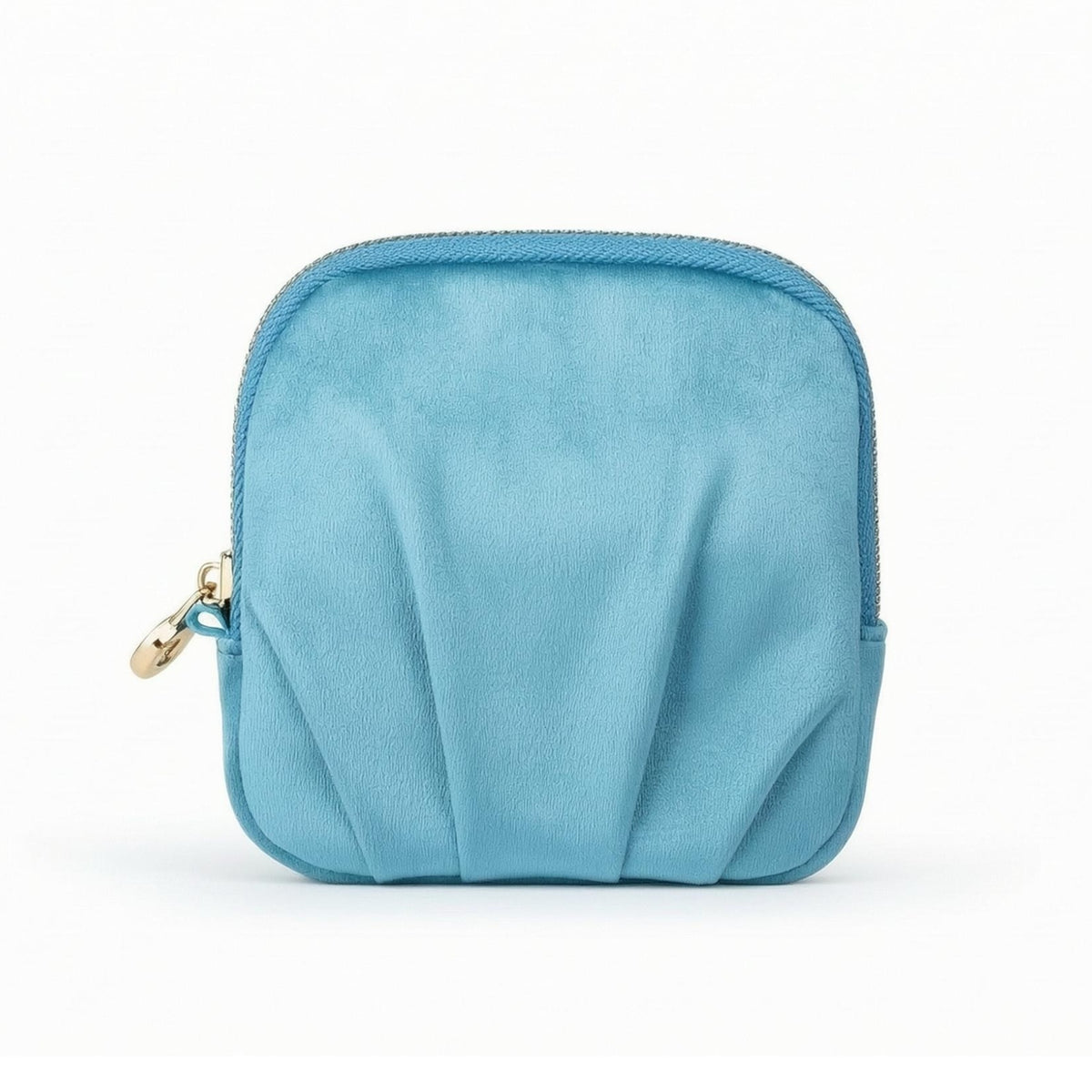 Small Jewelry Travel Case 2-in-1 Zippered Jewelry Pouch Removable Liner Wrist Strap Organizer
